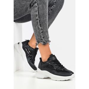Nanare fekete női sneakers kép