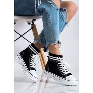 Fozzie fekete high-top tornacipő kép