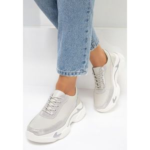 Leucosia v2 ezüst női sneakers kép