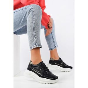 Lesara fekete női sneakers kép