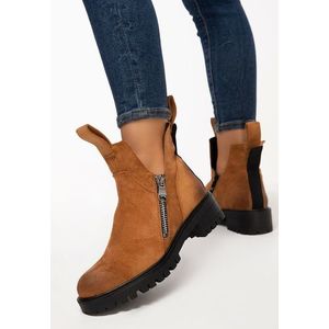 Azarina camel női bokacipők kép