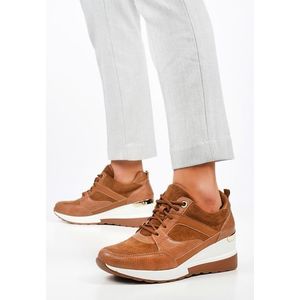 Aralania camel telitalpú sneakers kép