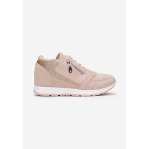 Glossy rózsaszín női sneakers kép