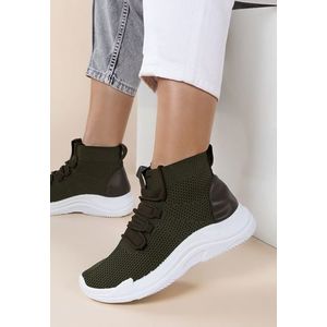 Jexica zöld high-top sneakers kép