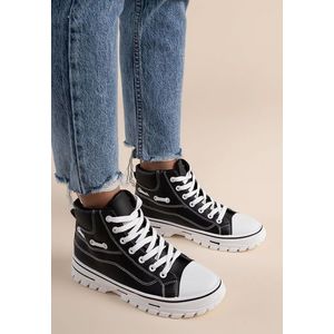 Rexanne fekete high-top tornacipő kép
