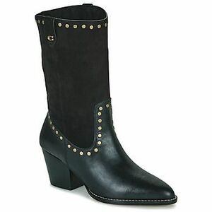 Magas sarkú csizmák Coach PHEOBE LEATHER BOOTIE kép
