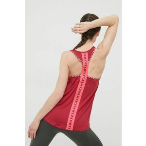 Under Armour edzős felső Knockout 1351596 bordó kép