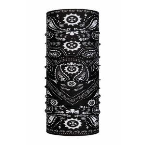 Buff csősál New Cashmere fekete, mintás kép