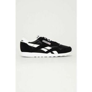 Reebok cipő FV4506 fekete, lapos talpú kép