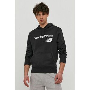 New Balance felső MT03910BK fekete, férfi, nyomott mintás kép
