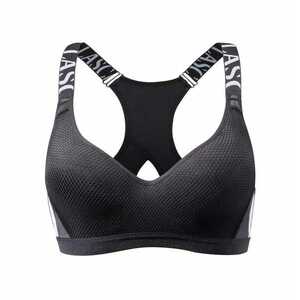 LASCANA ACTIVE Sportmelltartók fekete / fehér kép