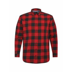 Jack & Jones Plus Ing 'JJEGINGHAM' ' piros / fekete kép
