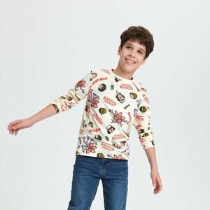 Sinsay - Stranger Things hosszú ujjú póló - Krém kép