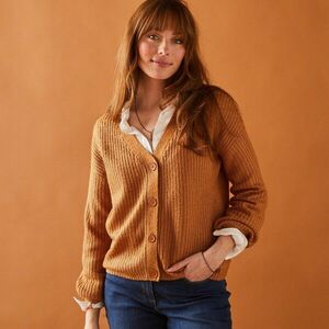 Laza, gombolható pulóver, mohair touch kép