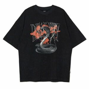 Cropp - Nyomott mintás T-shirt - Fekete kép