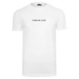 Mister Tee Póló 'Thank Me Later' fekete / fehér kép
