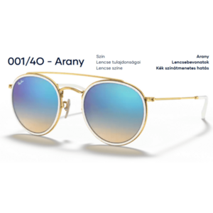 RAY-BAN RB3647N 001/4O NAPSZEMÜVEG kép