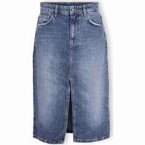 Középhosszú szoknyák Object Noos Harlow Midi Skirt - Medium Blue Denim kép