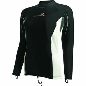 LAVACORE LC SHIRT LONG SLEEVE Hosszú ujjú felső vízi sportokhoz, fekete, méret XXL kép