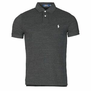 Rövid ujjú galléros pólók Polo Ralph Lauren POLO AJUSTE DROIT EN COTON BASIC MESH LOGO PONY PLAYER kép