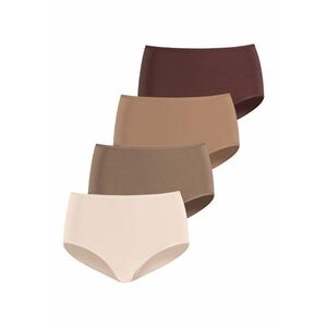LASCANA Slip ekrü / csokoládé / brokát / világosbarna kép