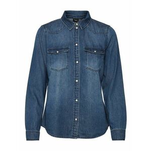 VERO MODA Blúz 'Maria' kék farmer kép