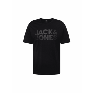 JACK & JONES Póló antracit / fekete kép