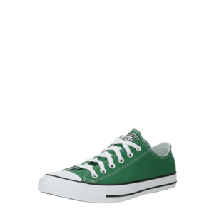 CONVERSE Rövid szárú sportcipők fűzöld / fehér kép