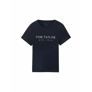 TOM TAILOR Póló tengerészkék / fehér kép