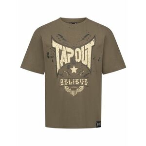 Tapout Póló 'Doylen' homok / umbra / fekete kép
