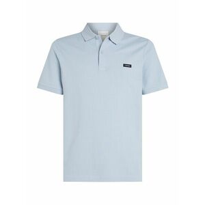 Calvin Klein Póló 'STRETCH PIQUE SLIM BUTTON POLO' kék kép