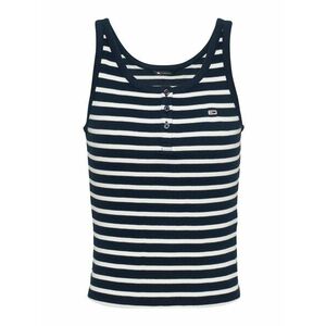 Tommy Jeans Top tengerészkék / fehér kép