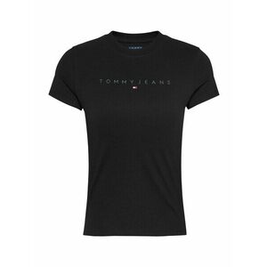 Tommy Jeans Póló opál / fekete kép