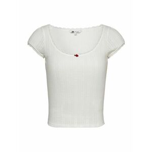 Tommy Jeans Póló természetes fehér kép