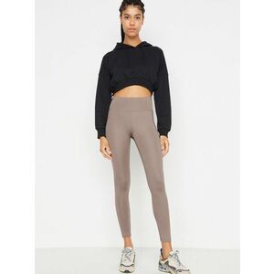 Trendyol Leggings sötét bézs kép