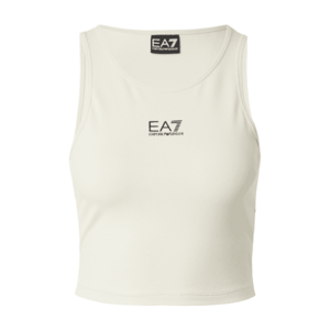 EA7 Emporio Armani Top 'ESSENTIAL' fekete / gyapjúfehér kép