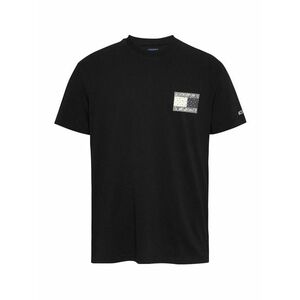 Tommy Jeans Póló grafit / fekete / fehér kép