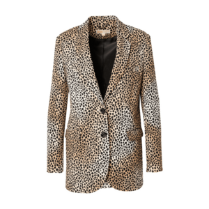 MICHAEL Michael Kors Blézer 'CHEETAH MENSY' krém / fekete kép