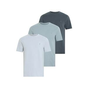 AllSaints Póló 'BRACE' világoskék / benzin / menta kép