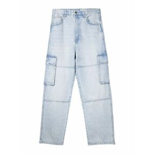 Bershka Cargo farmer kék farmer kép