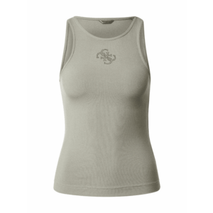 GUESS Top 'GUENDALINA' pasztellzöld / ezüst kép