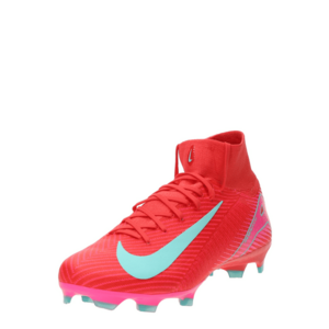 NIKE Futballcipők világoskék / neonpiros kép