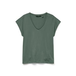 VERO MODA Póló 'VMLuna' sötétzöld kép