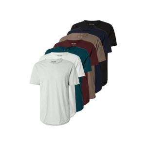 Only & Sons Póló 'ONSBENNE' tengerészkék / barna / szürke melír / benzin / borvörös / fekete / fehér kép