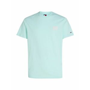 Tommy Jeans Póló pasztellkék / fehér kép