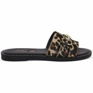 Lapos talpú szandálok S.piero PONY LEOPARD kép