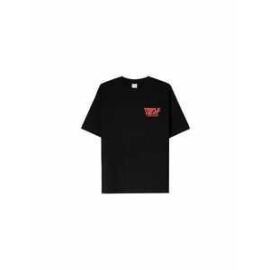 Bershka Oversize póló piros / fekete kép