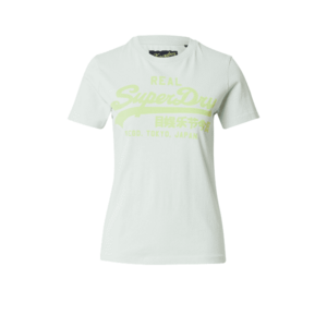 Superdry Póló pasztellkék / citromzöld kép