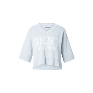 DKNY Pulóver világoskék / fehér kép