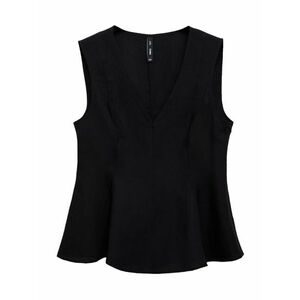 MANGO Top 'PEP' fekete kép